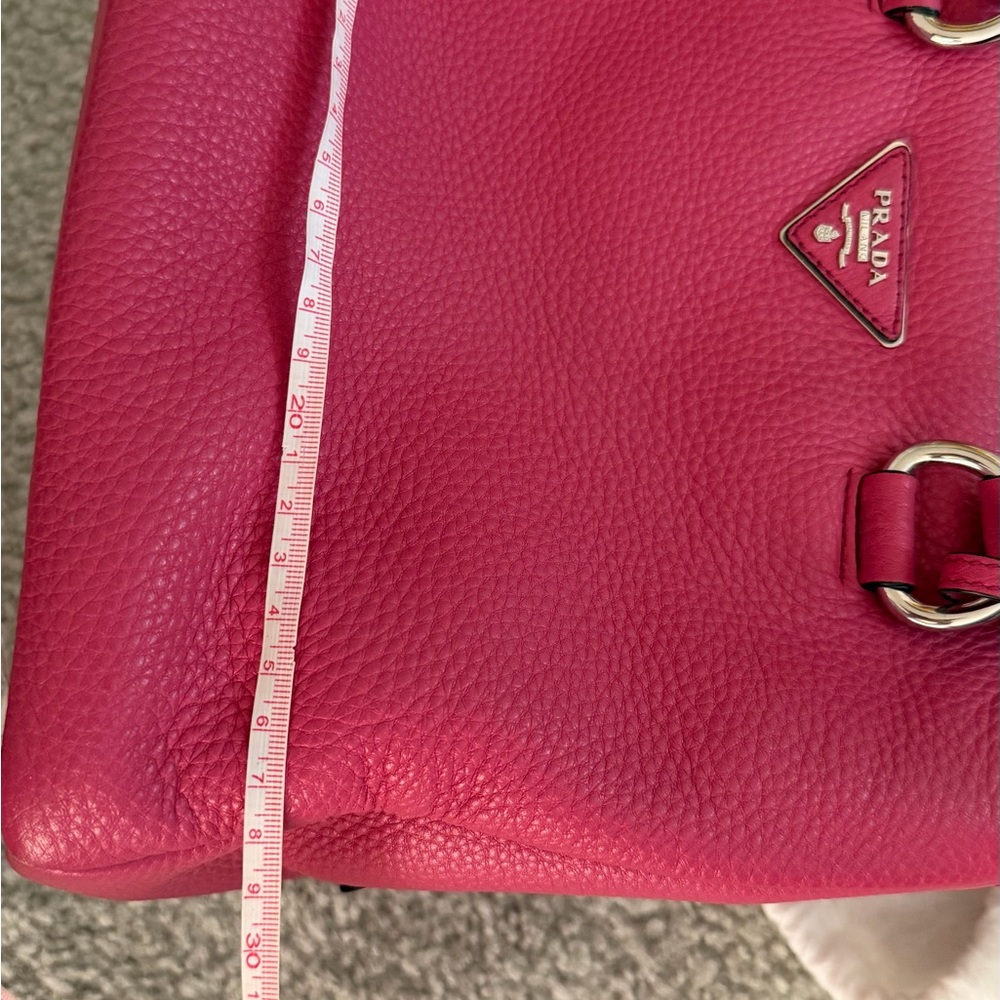 Prada Fuchsia Leather Satchel - Picture 16 of 16
